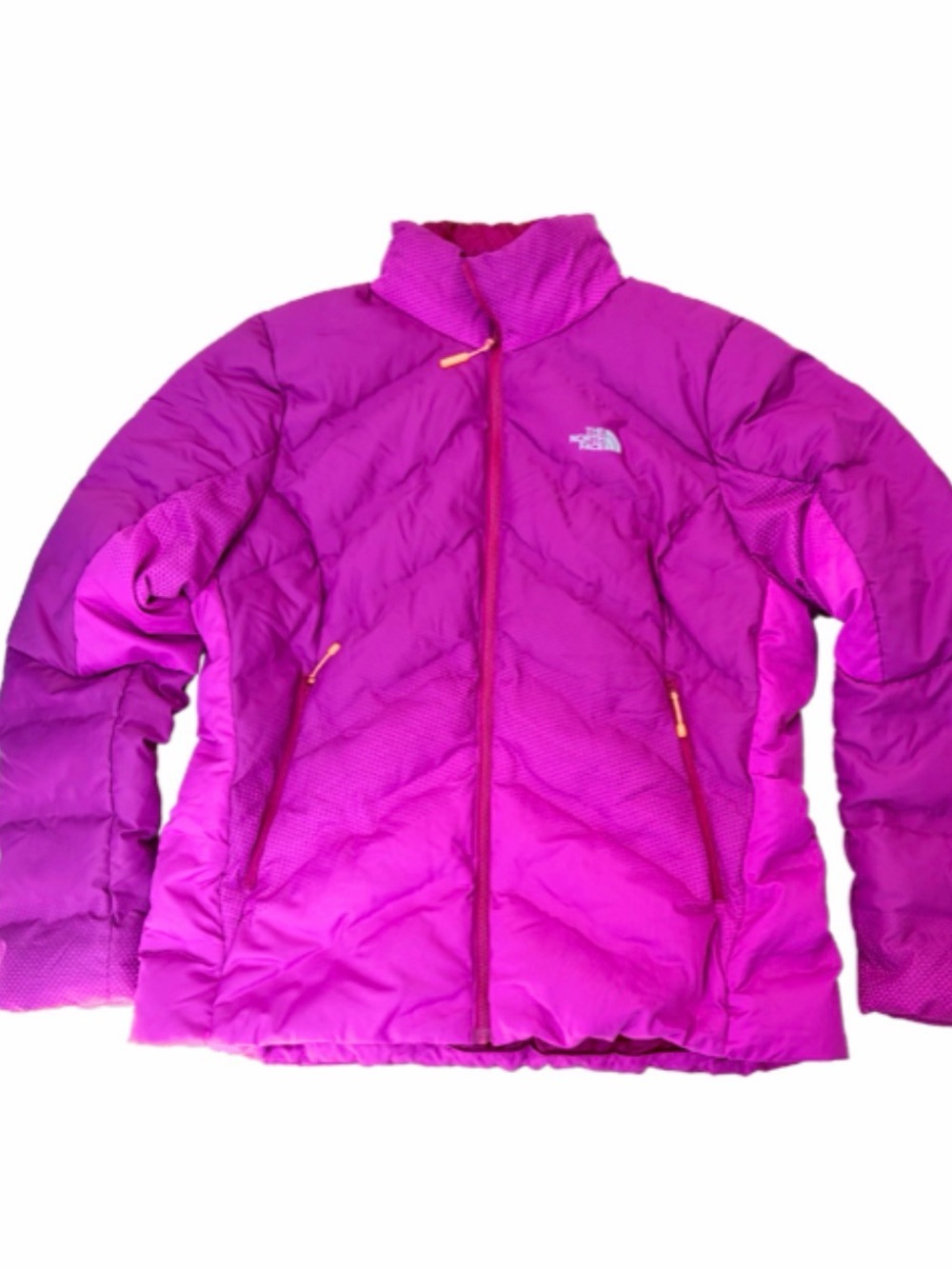 The North Face Women's Vibrant Purple Insulated Puffer Jacket - Picture 2 of 6